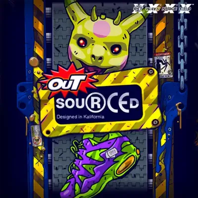 Outsourced cover art